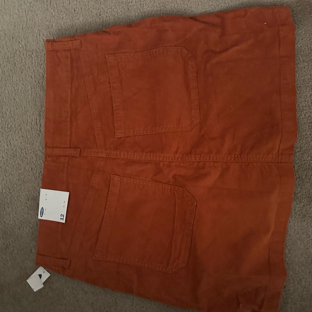 Old Navy Women's Rust Midi Skirt